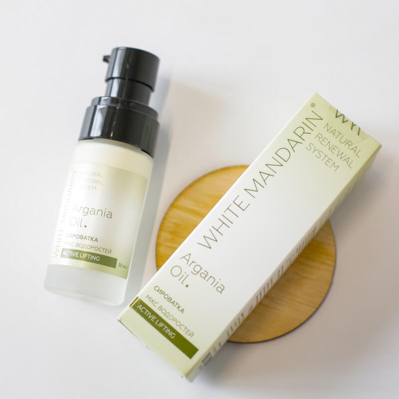 Фото товару Сироватка серії Мікс водоростей ACTIVE LIFTING (натуральна) White Mandarin (30 мл) №4