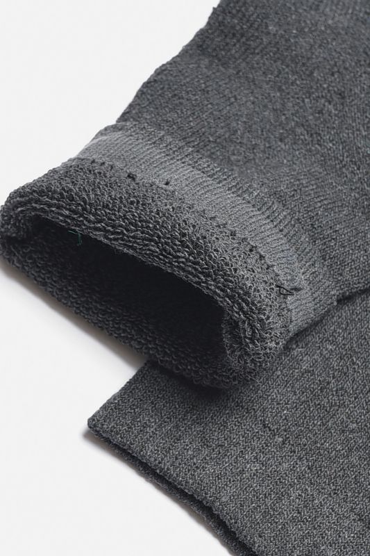 Фото товару Шкарпетки чоловічі махрові темно-сірого кольору №6 thumbnail