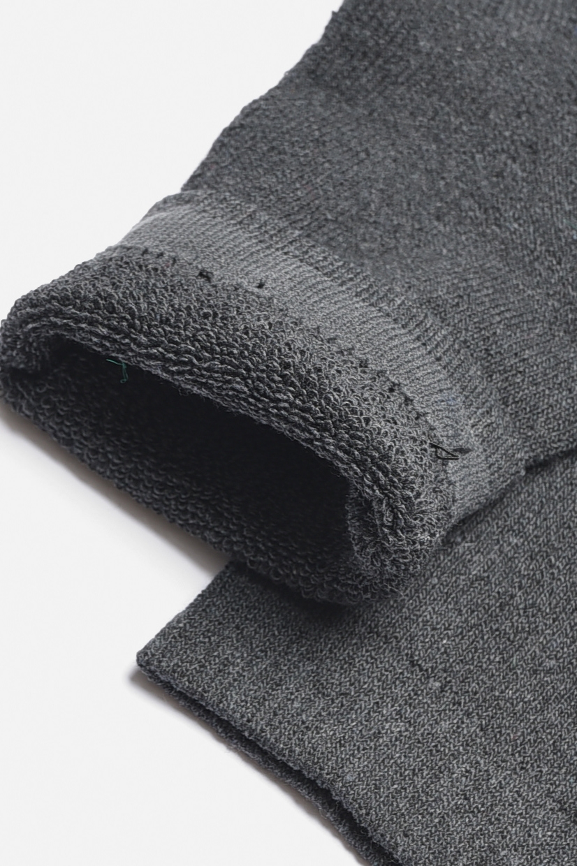 Фото товару Шкарпетки чоловічі махрові темно-сірого кольору №6